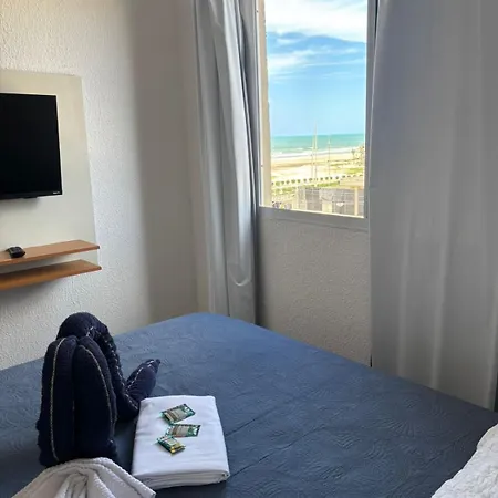 Vista Mar E Pé Na Areia,apartamento Novo Na Do Futuro Bem Próximo Do Crocobeach Apartamento *