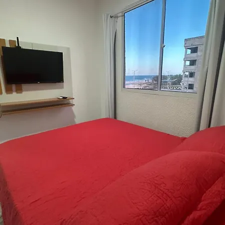 Vista Mar E Pé Na Areia,apartamento Novo Na Do Futuro Bem Próximo Do Crocobeach