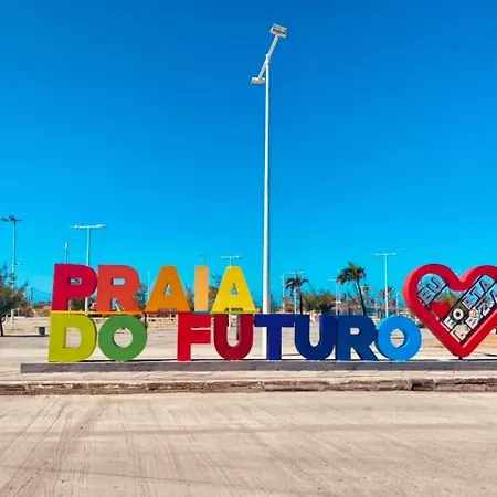 Apartamento Vista Mar E Pé Na Areia,apartamento Novo Na Do Futuro Bem Próximo Do Crocobeach Fortaleza (Ceara)